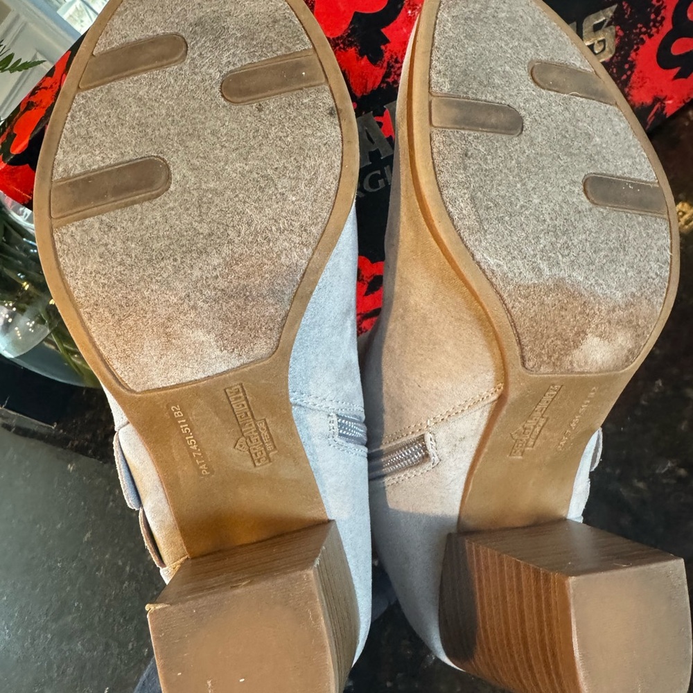 Felicitous Women's Beige Ankle Booties - Picture 10 of 11